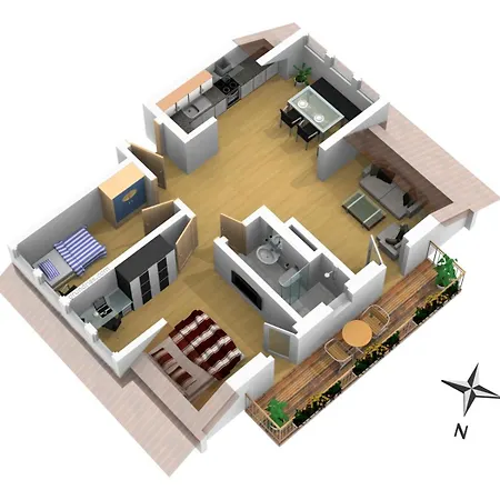 Baude Iii - Loewenbaude Apartment